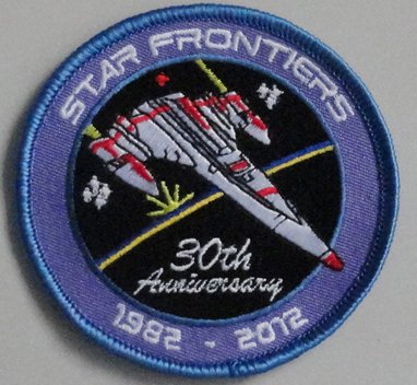 Star Frontiers 30th Anniversary Patch